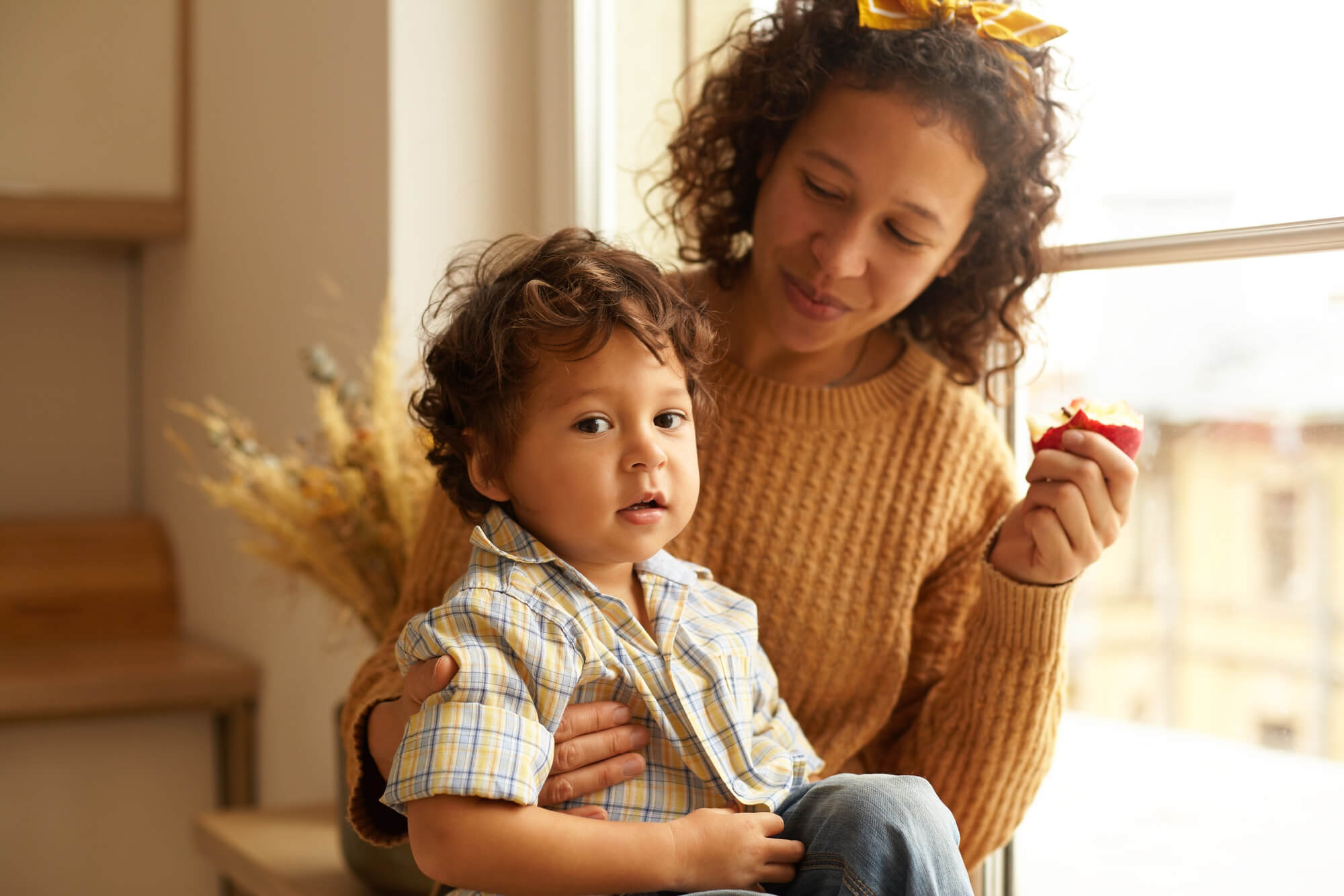 A caregiver in a private family home environment
